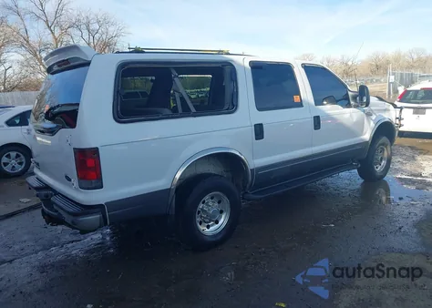 2003 Ford Excursion Xlt from USA, damaged, VIN 1FMSU41P43EC07753